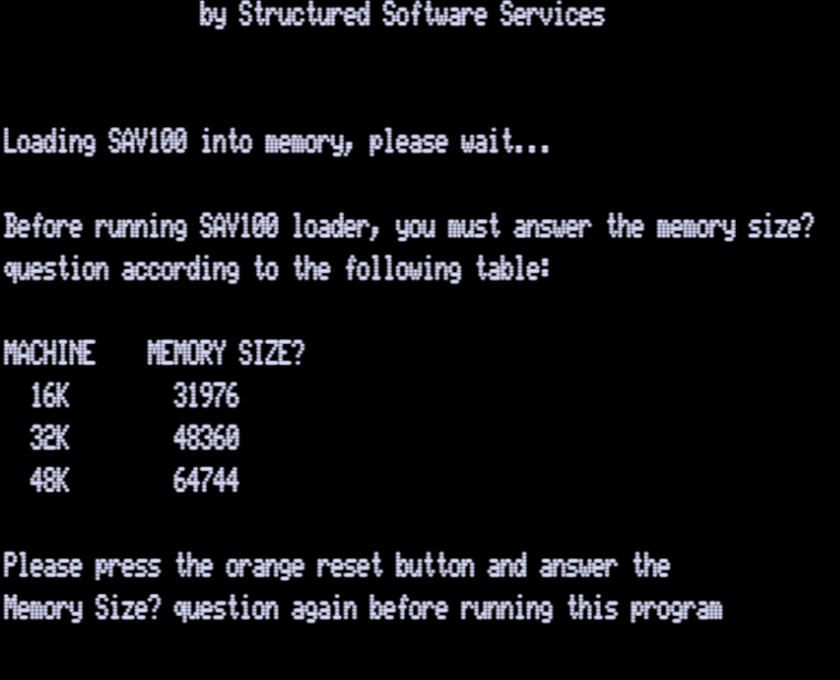Screen shot